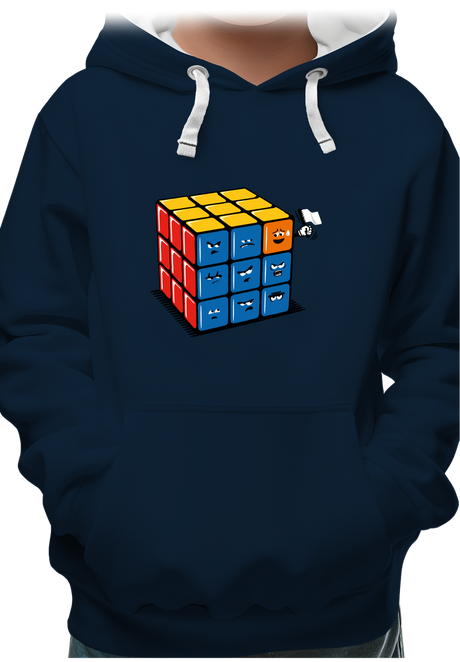 Sweat Enfant Ruby cube avec drapeau