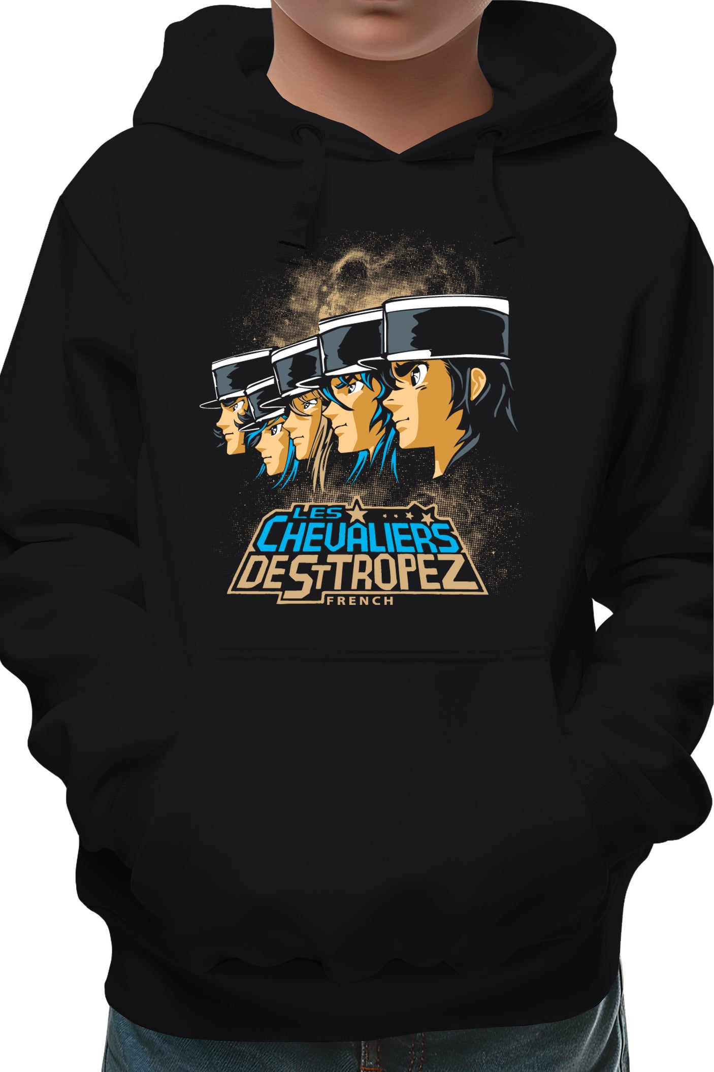 Sweat Enfant St Trop Chevalier Parodie