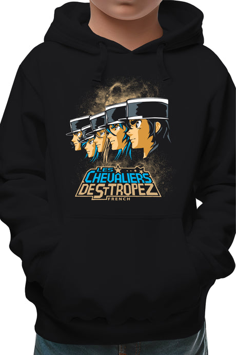 Sweat Enfant St Trop Chevalier Parodie