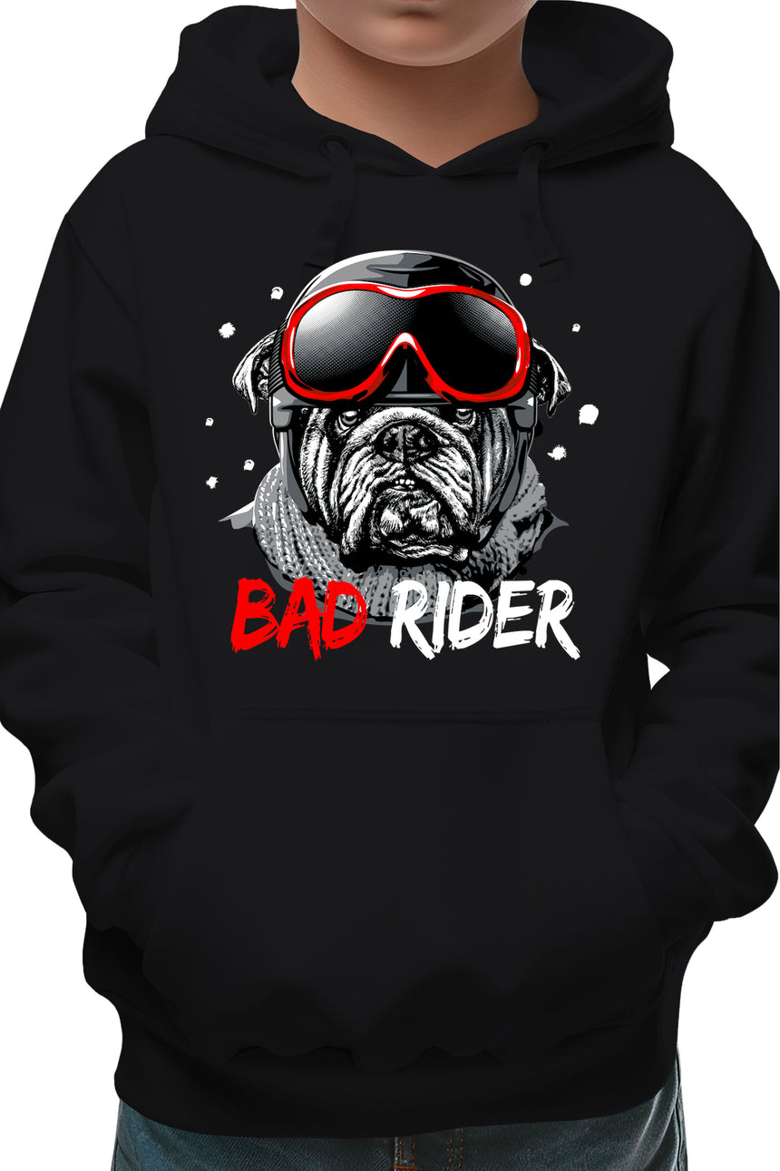 Sweat Enfant Un rider chien pas facile
