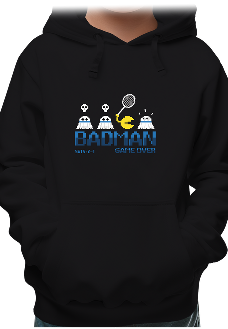 Sweat Enfant BadMan, le jeu video de badminton