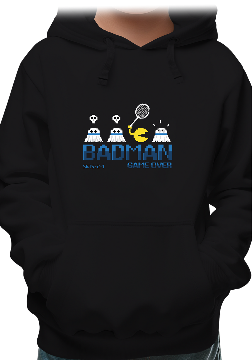 Sweat Enfant BadMan, le jeu video de badminton