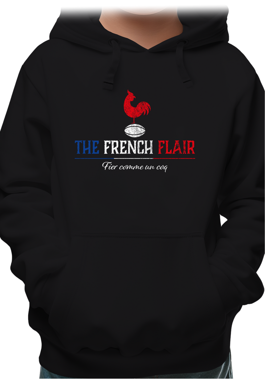 Sweat Enfant Le rugby français c'est le french flair