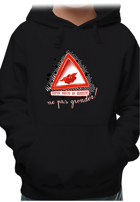 Sweat Enfant Super héros en mission