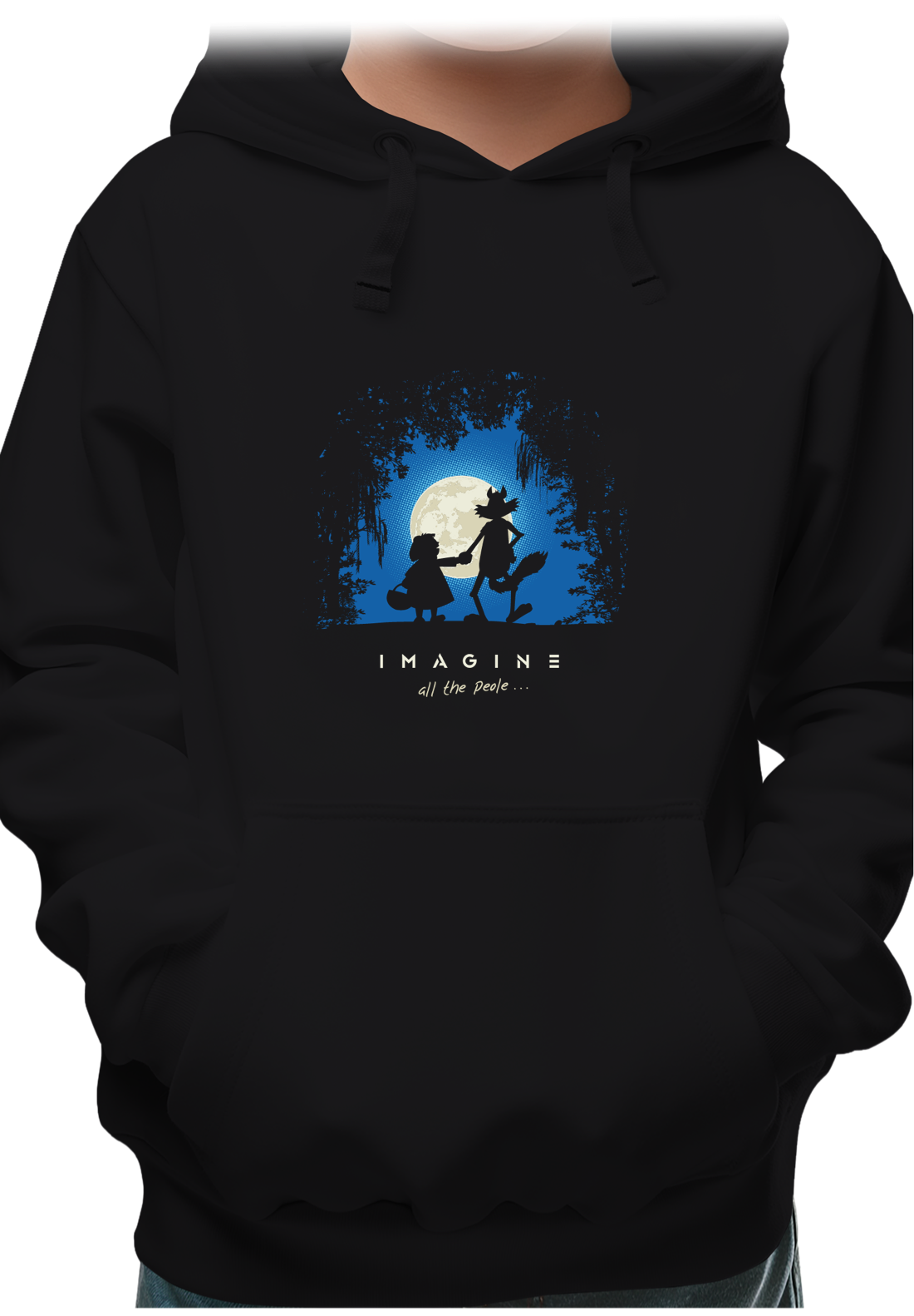 Sweat Enfant Conte Conte loup et chaperon rouge