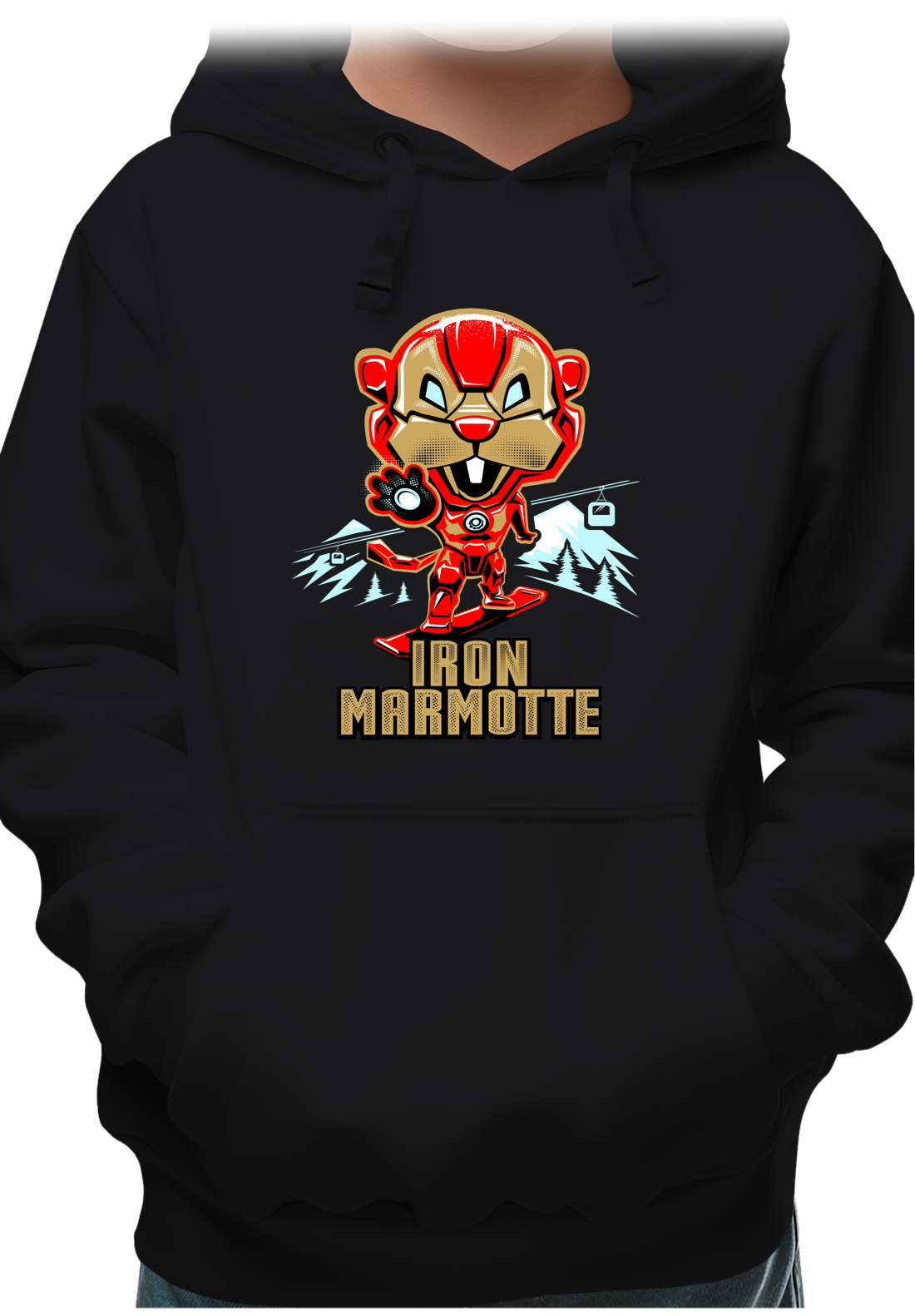 Sweat Enfant Iron Marmotte