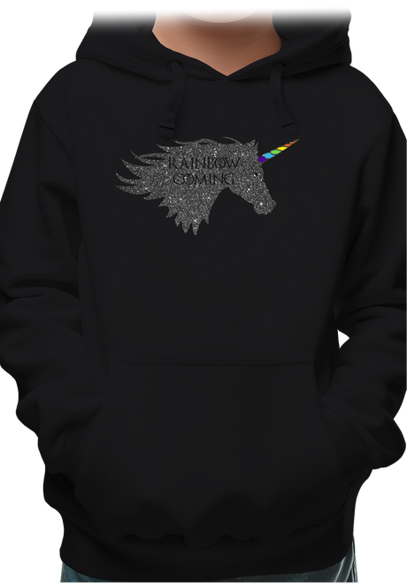 Sweat Enfant Rainbow unicorn is coming