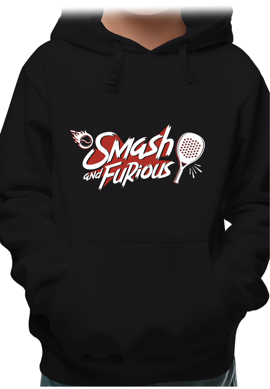 Sweat Enfant Padel Smash & Furious