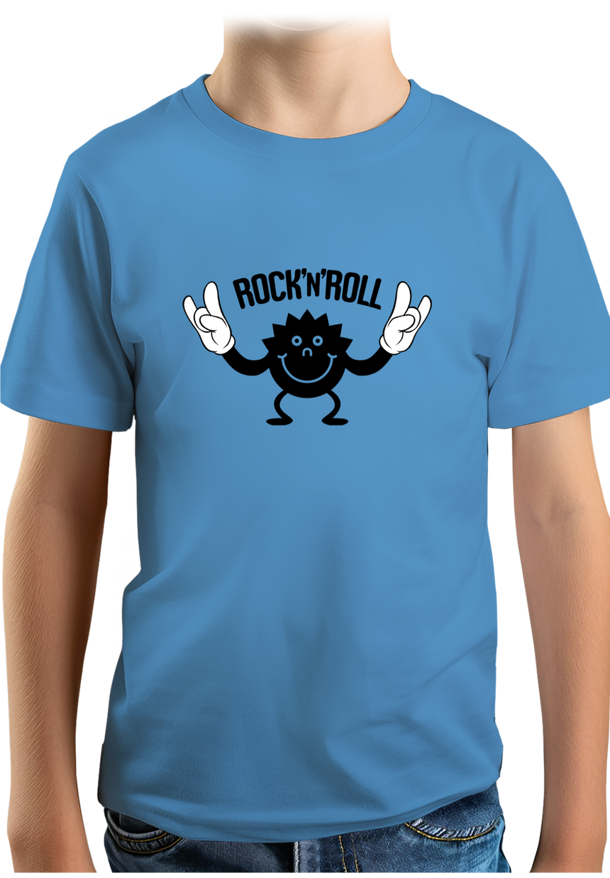 T-Shirt Garçon Smile Rock'N'Roll